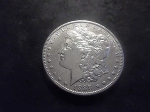 lot 36 image: 1888 O Morgan Silver Dollar