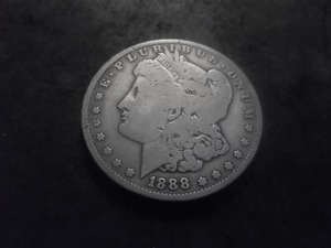 lot 37 image: 1888 S Morgan Silver Dollar