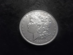 lot 38 image: 1889 Morgan Silver Dollar