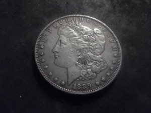 lot 40 image: 1889 S Morgan Silver Dollar
