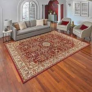 lot 29 image: Thomasville Timeless Classic Rug Collection, Varick Red 6 ft. 6 in. x 9 ft. 6 in.