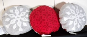 lot 34 image: Lot of 3 Target Wondershop Decorative Pillows