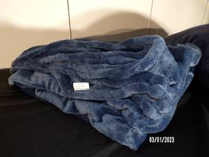lot 68 image: Threshold Pillow and Plush Blanket