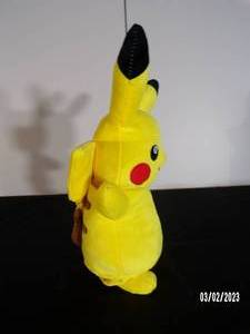 lot 139 image: Jazwares Pokemon Pikachu Plush Stuffed Animal Toy 12