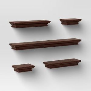 lot 27 image: Open Box - 5pc Traditional Shelf Set - Threshold