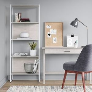 lot 60 image: Paulo Wood Writing Desk with Drawer - Project 62