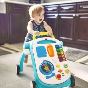 lot 73 image: Baby Einstein Musical Mix N Roll 4-in-1 Baby Walker and Activity Table