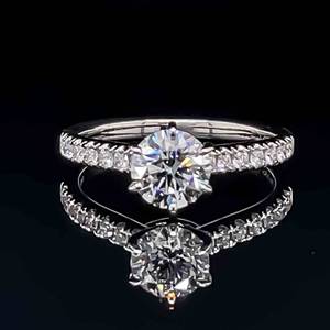 1.27ctw. Diamond Solitaire Micro Pave Ring in 14k White Gold, VS1-D (Colorless) IGI Certification Report $6,600 Retail VIDEO