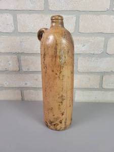lot 44 image: Antique German Roisdorfer Mineralquelle Stoneware Bottle - Mineral Water