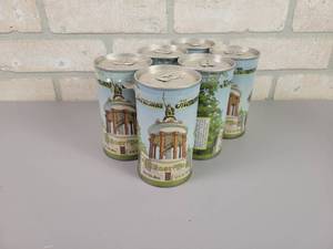 lot 45 image: Vintage 6-Pack Shells Hermanns Monument Pilsner Beer - Unused - New Ulm, MN