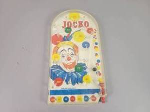 lot 47 image: Vintage JOCKO Pinball Game - Made by Wolverine Toys - Model 144