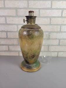 lot 5 image: 193031 Venetian Art Glass Model 12 Aladdin Vase Lamp