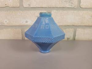 lot 99 image: DIDDIE-BLITZEN Robins Egg Blue Glass Lightning Ball
