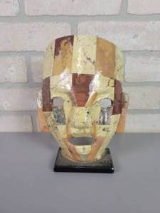 lot 110 image: Mayan Death Mask - Abalone and More