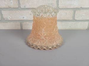 lot 125 image: Vintage Glass 6 Lamp Shade