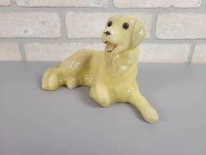 lot 169 image: Vintage Labrador Dog Candle Statue