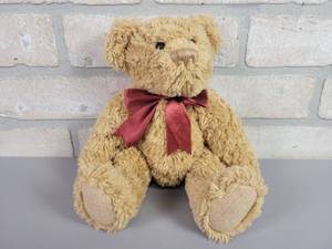 lot 201 image: Vintage 10 Teddy Bear - No Tag - Articulating Limbs