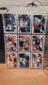 1996 Score Baseball - A few stars but mostly commons, Binder says 3 incomplete sets