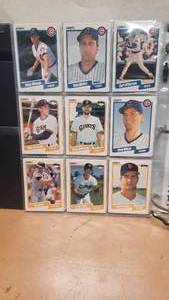 1990 Fleer Baseball - A few stars but mostly commons