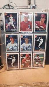 1991 Topps Baseball - A few stars but mostly commons