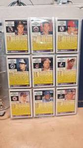 1992 Score Baseball - A few stars but mostly commons