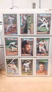 1992 Topps Baseball - A Lot of Gold Cards including Chuck Knoblauch, Cecil Fielder and Randy Johnson