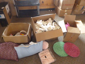 lot 10 image: Large Box of Bunny Slippers