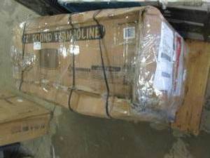 12 foot round trampoline open box ...