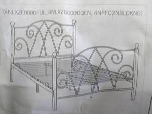 sunshine bolt zero metal full bed f...