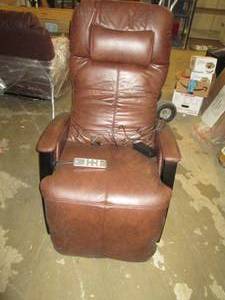 relaxzen rocker recliner with messa...