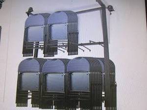 folding chair cart open box ...