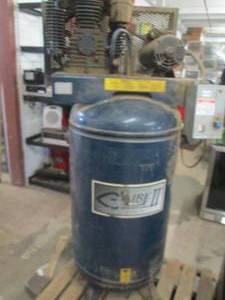 c-aire 2 air compressor  80 gallon ...