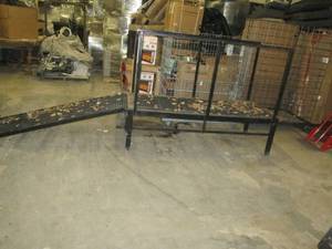 black ramp and stand , stand is 6 f...