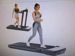 ancheer folding treadmill open box ...