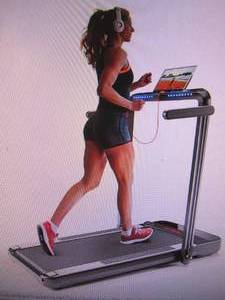 FLYLINKTECH 2 in 1 Folding Treadmil...