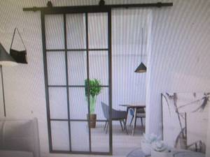 BEST DIY Glass Sliding Barn Door, 3...