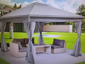 LAUSAINT Home 11x11FT Pop Up Gazebo...