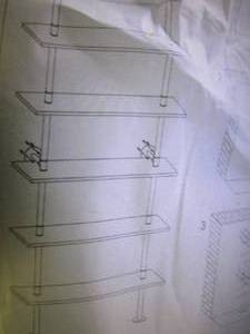 6-tier ladder shelf open box ...