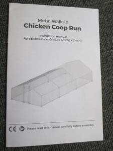 metal walkin chicken coop looks uno...