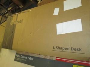 L shaped computer desk ...