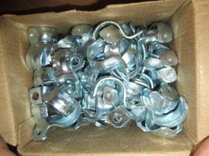 2 boxes of conduit fasteners ...