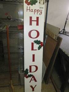 72 inch reversible porch sign ...