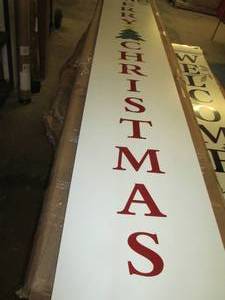 72 inch reversible porch sign...