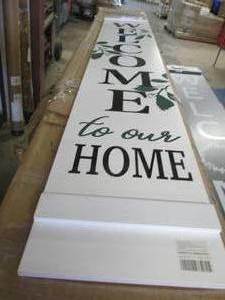 72 inch reversible porch sign one p...