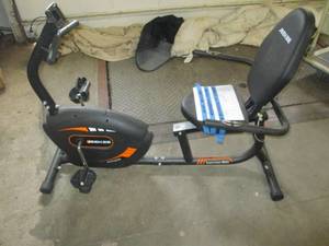 exercise bike works but needs new s...