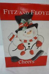 lot 14 image: Fitz and Floyd Chip dip platter