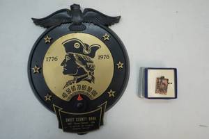 lot 57 image: Advertising thermometer