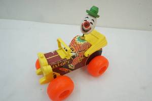 lot 62 image: Vintage Fisher Price Jalopy pull toy