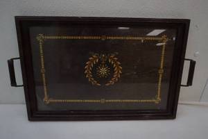 lot 87 image: vintage serving tray