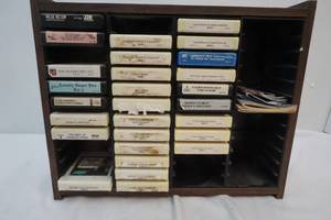 lot 96 image: Eight tracks, shelf
